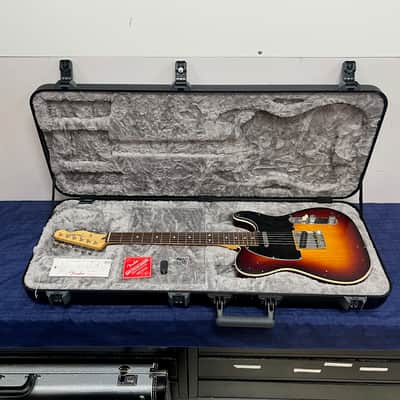 Used Fender Jason Isbell Custom Tele Telecaster Electric Guitar with Hardshell Case Chocolate Burst image 1