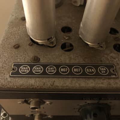 Geloso G-261-A Vintage Tube Amplifier (1950s) with original Tubes , Excellent Working Condition! image 19