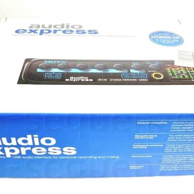 MOTU Audio Express Hybrid Firewire USB Audio Interface Neuwertig +OVP+ Garantie image 2