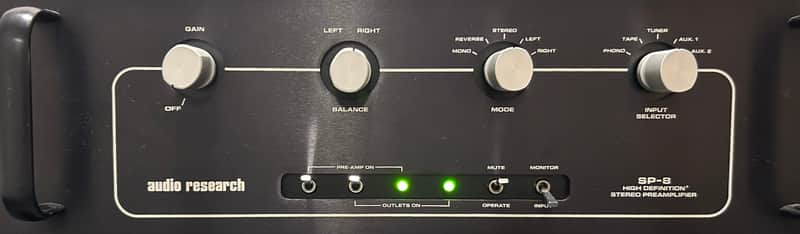 Audio Research SP-8 SP8 Vintage Tube Preamplifier image 1