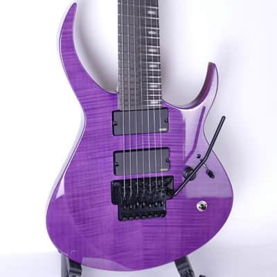 Ormsby RC-One Rusty Cooley, 7 string Purple Flame image 3