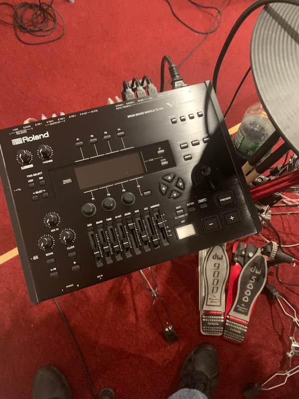 Roland VAD706 Acoustic Design Series Electronic V-Drum Kit 2021 - Present - Gloss Ebony