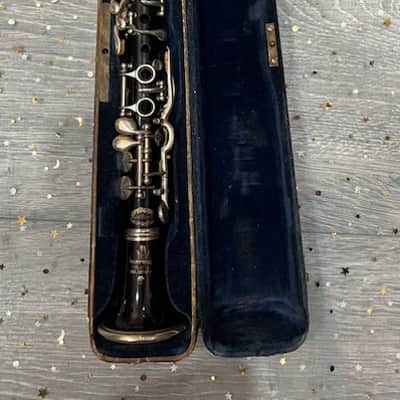 Antique Rampone Brevettato clarinet 1900 - Grenadilla wood image 13