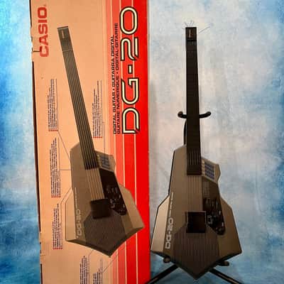Casio DG-20 Digital Guitar Synth 1980s - Gray image 1