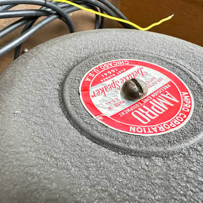 Vintage Ampro Amprosound Speaker Cabinet 1950's image 6