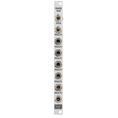 AJH Synth MiniMod Gain Switch Eurorack Module (Silver) image 2