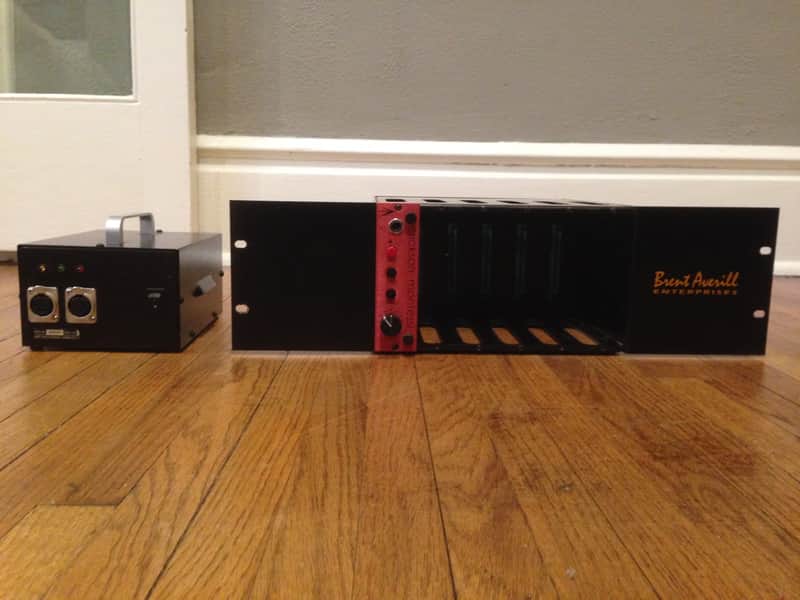 Brent Averill (BAE) 500-Series Rack & A-Designs EM Red Preamp image 1