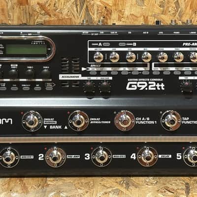 Pre Owned Zoom G9.2tt Twin Tube Guitar Effects Console Inc. Box & PSU image 1