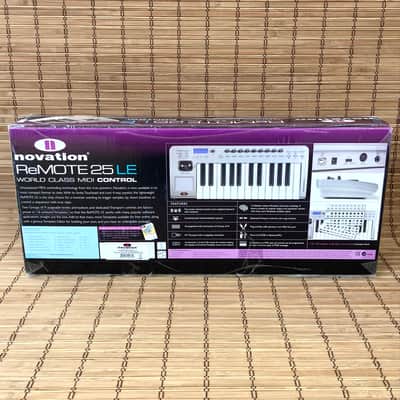Novation ReMOTE 25 LE • USB MIDI Controller Keyboard • 25-Key • with box, power adapter + usb cable image 10