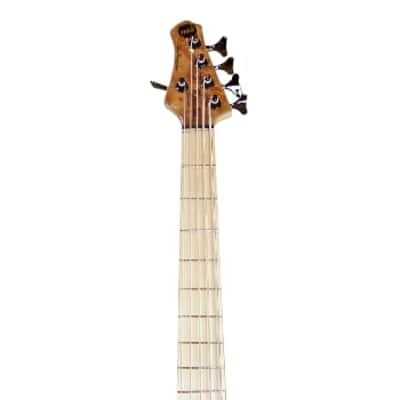 MTD Kingston Kingston Z5 lefty Natural Gloss Gloss, Maple Fretboard image 7