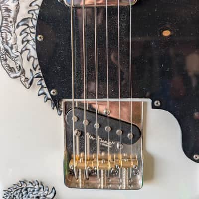 VALKENBURG USA Doubleneck Tele strat DRAGON GUITAR image 6