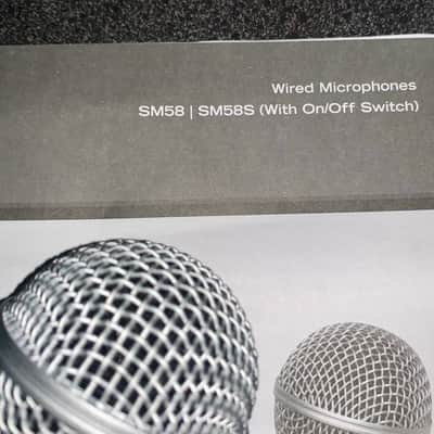 Shure SM58 with on off switch Cardioid Dynamic Microphone on off switch image 6