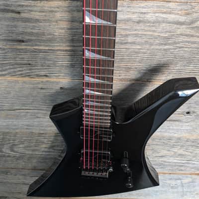 Used Jackson Custom Shop Special Edition Kelly 2H FR - Black & Red image 3