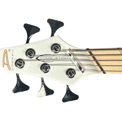 Dingwall NG-3 (5) *LEFTY*, Ducati Matte Pearl White / Maple *In Stock* image 9