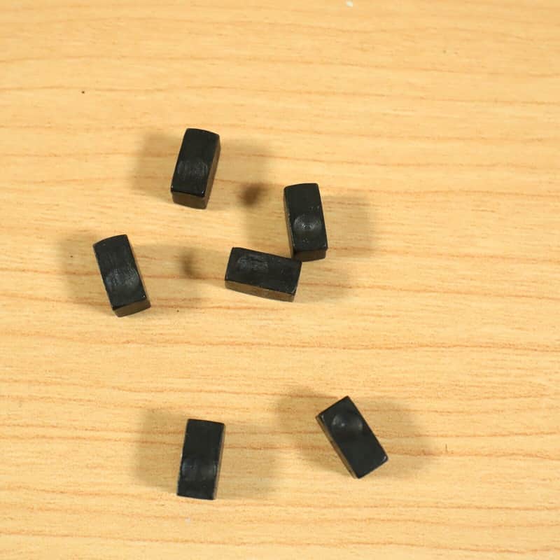 (6) String Lock Insert Block Ibanez Lo Pro Edge Tremolo Bridge Floyd Rose Black image 1