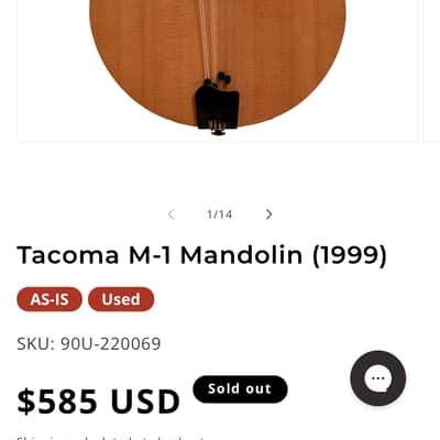 Tacoma M-1 1999 - Natural image 13