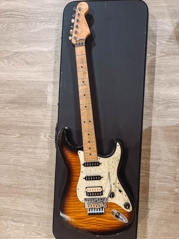 MIJ Fender Floyd Rose with Warmoth neck image 1
