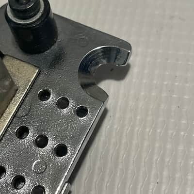 2000's Schaller Original Made in Germany Chrome Floyd Rose Pro Electric Guitar Tremolo Bridge Set & Brass Block image 21