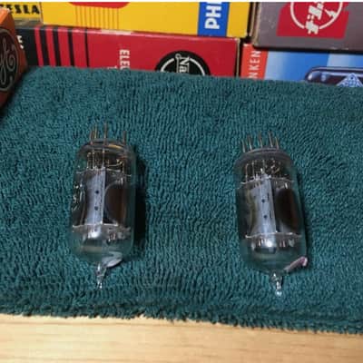 2 NOS 5965 ClearToneTops GE USA AudioTubes~ Popular 12AT7/12AV7~7062 E180CC Sub image 3