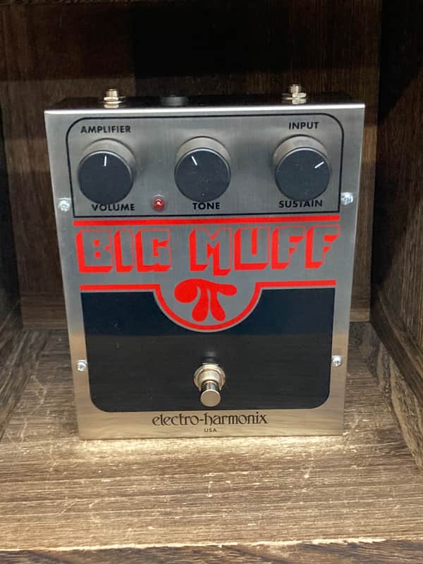 Electro-Harmonix Big Muff Pi 2000 - Present - Silver / Black / Red image 1