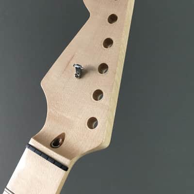 Lefty Custom Order Vintage Modern Spec Warmoth Fender Strat Neck Gloss NOS Relic image 3