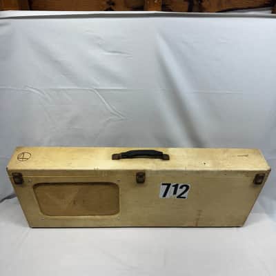 Vintage 1960s Montgomery Ward Airline Model 7214 In-Case Guitar Amplifier Metal/Wood Sticker Fully Restored image 3
