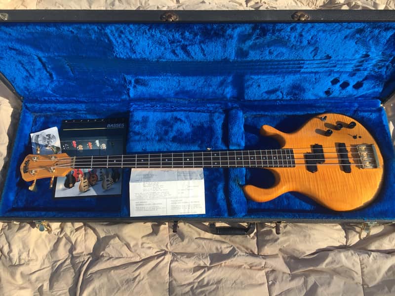Padulla MVP Electric Bass Guitar w/ Paperwork + Case NICE image 1