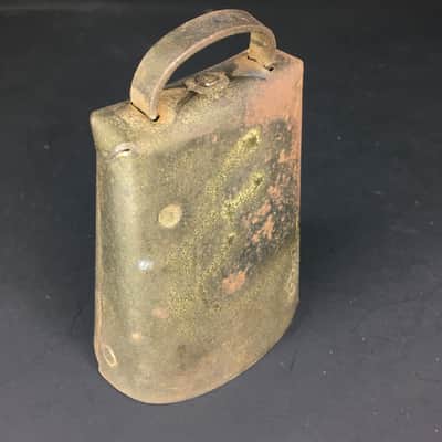 Cowbell 4 Inch Hand Forged Blacksmithed Antique Cow Bell image 6