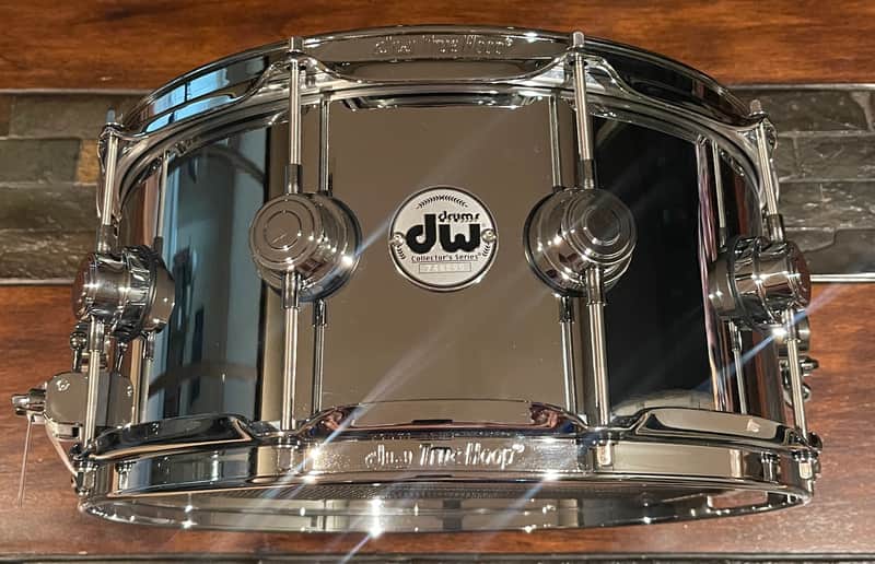 DW Collectors 6.5 x 14 Heavy Steel Snare 2026 - Chrome image 1