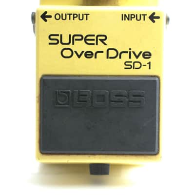 BOSS SD-1 Super OverDrive JRC4558DD Chip Made in Taiwan 1992 w/ Box image 4