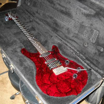 PRS Standard 24 Studio 1988 Red Multifoil *super rare* with up bend trem Route image 14