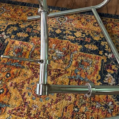 North Rare Drums Rack Sled Style Sleigh Vintage Original W/ 4 Tom Arms image 7