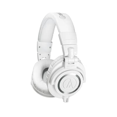 Audio-Technica ATH-M50x Professional Monitor Headphones - White image 1