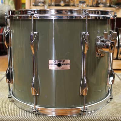1980s Yamaha Recording Custom Outfit in Quartz Grey 16x22 10x10 10x12 12x14 12x15 14x16 image 19