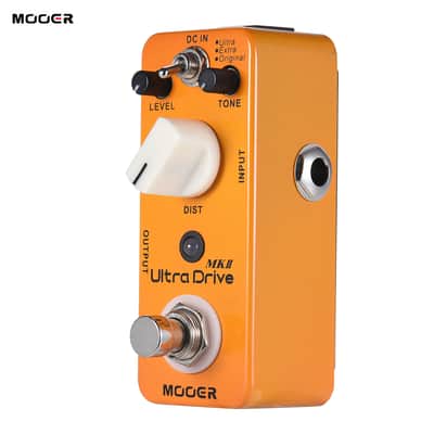 Mooer Ultra Drive MkII Distortion  Pedal 3 Modes True Bypass Free Shipment,price include the import duty for US buyer image 2