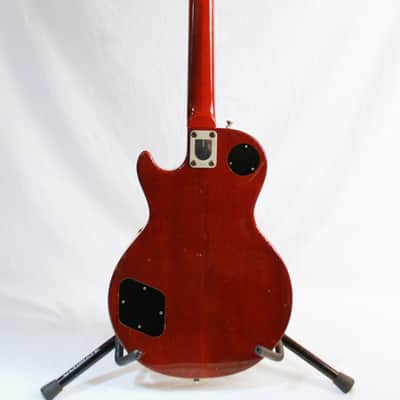 Vintage 1970's Made-In-Japan Univox LP Style Singlecut Electric Guitar in Sunburst Finish image 11