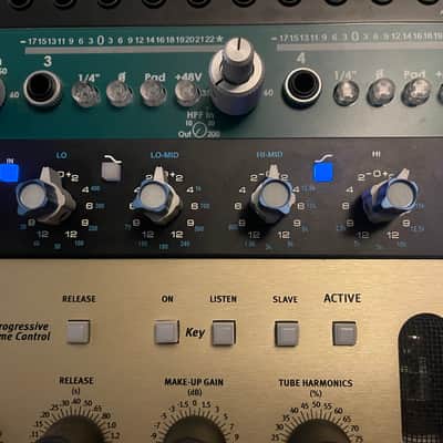 API 5500 Dual 4-Band Equalizer 2007 - 2019 - Black image 3