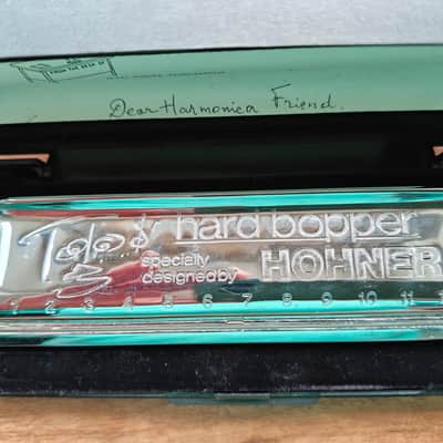 Hohner 7539 Toots Hard Bopper Chromatic Harmonica 2010s - Silver image 4
