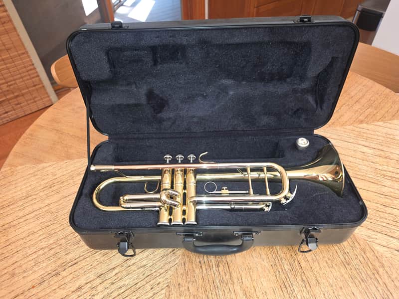 Bach BTR201 Student Premium Bb Trumpet 2021 - Present - Lacquered Yellow Brass image 1