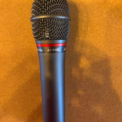 Audio-Technica AE4100 Dynamic Cardioid Vocal Microphone 2010s - Black image 1