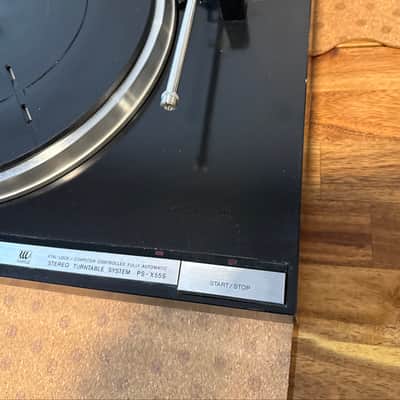 Sony PS X55s Vintage Stereo Black  Turntable 800114 Made In Japan Platter toneArm image 5