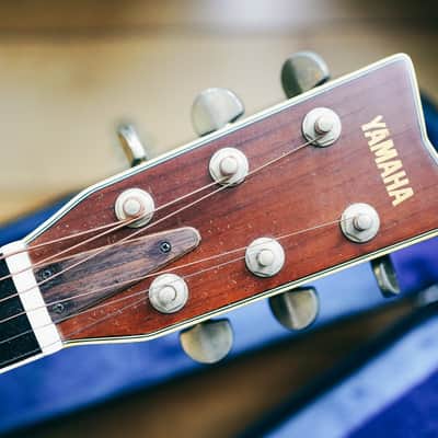 1970s Yamaha L-5 (Early Version) – Made in Japan | Solid Top | L (Luxury) Series | Original Hard Case | Low Action image 13
