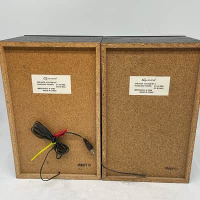 Garrard Bookshelf Pair - "Speaker System 511" - 4 Ohm - RCA - *TESTED WORKING* image 6