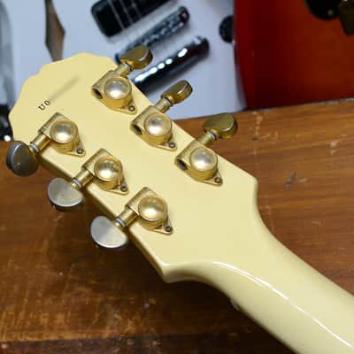 Epiphone G-400 Custom Antique White 2003' image 7