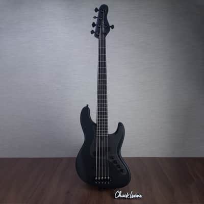 Brubaker USA Performance Series JXB-5 Electric Bass Guitar - Black Satin - #050 image 2