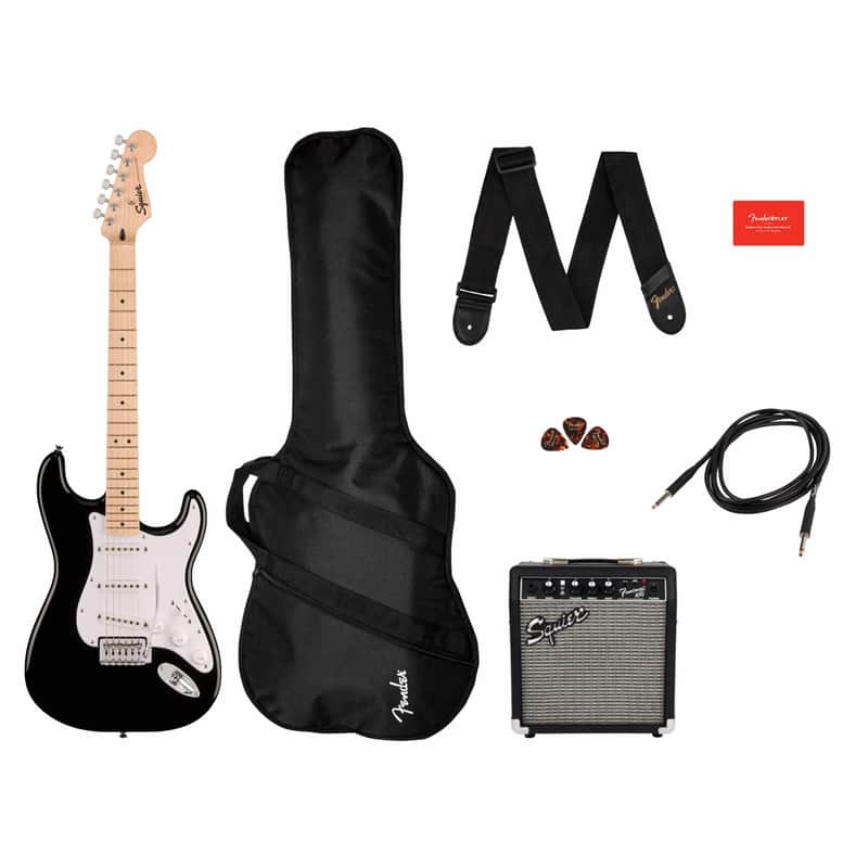 SQUIER - Sonic Stratocaster Pack Black 10G 230V EU 0371720606 image 1