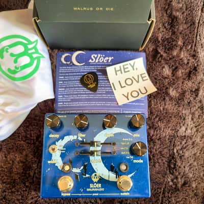 Walrus Audio Slöer Stereo Multi-Texture Reverb 2023 - Present - Lollipop Blue image 3