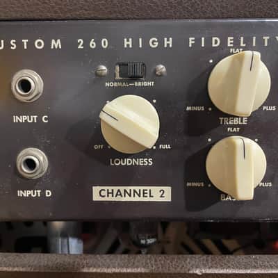 Magnatone Model 260 Custom 200 Series 2-Channel 35-Watt 2x12" Guitar Combo 1950s - Original Speakers! image 3