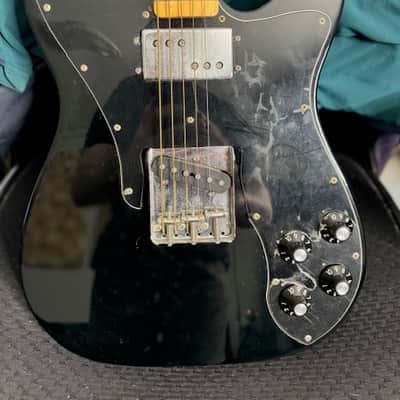 Fender Classic Series '72 Telecaster Custom with Maple Fretboard 2000 - Black (w/ gig bag) image 2
