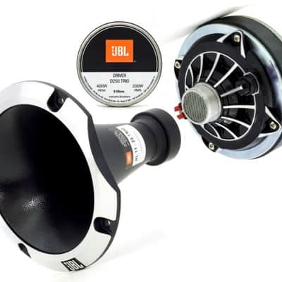JBL D250-TRIO 1" Screw Mont Phenolic Driver 400 Watts + JBL HL11-25 Trio 1" Screw-On Waveguide / Horn image 1
